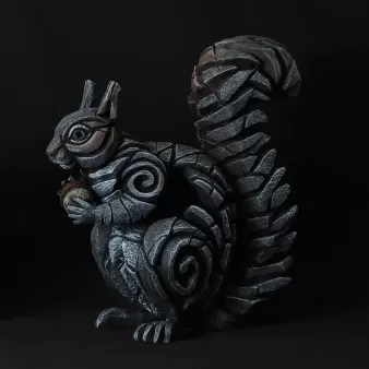 Edge Sculpture Squirrel - Grey