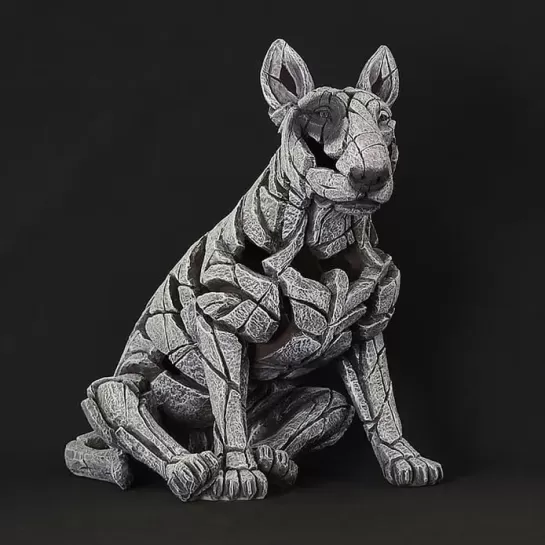 Edge Sculpture Bull Terrier - Bullseye