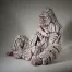 Edge Sculpture White Gorilla Figure