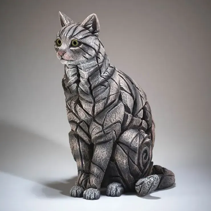 Sitting Cat (Tabby) - Retired