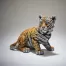 Edge Sculpture Tiger Cub