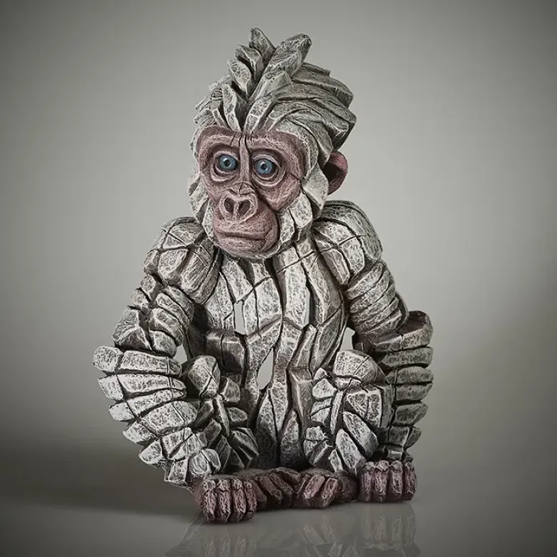 White Baby Gorilla "Snowflake"
