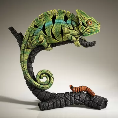 Edge Sculpture Chameleon (Green) Figure
