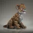 Edge Sculpture Lion Cub Figure