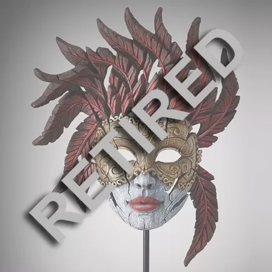 Edge Sculpture Venetian Carnival Mask - Masquerade